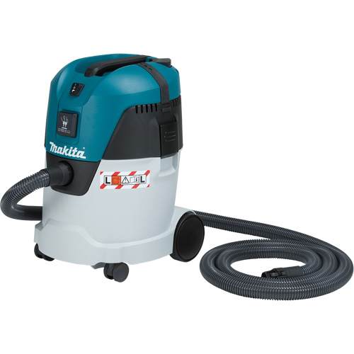 D&eacute;poussi&eacute;reur compact Push & Clean classe L, Secs-humides, 1,34 CV,  Trail Hammer and Bolt