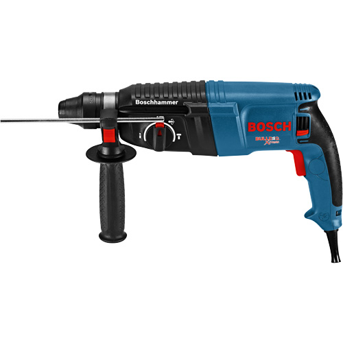 SDS-Plus&reg; Bulldog Xtreme Rotary Hammer, 3/16"-5/8", 8 A, 0-5100 BPM, 0-1300 RPM, 2 ft.-lbs. Trail Hammer and Bolt