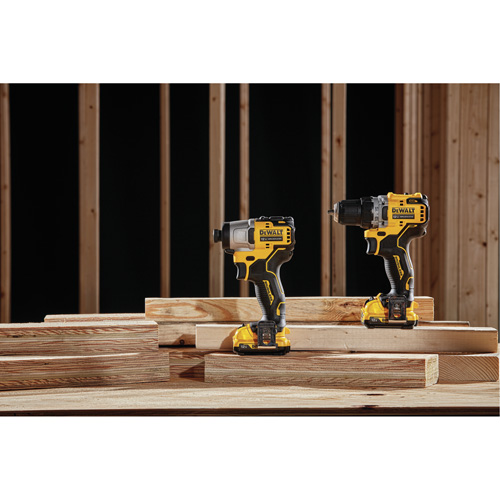 Xtreme Brushless Drill & Impact Driver Kit, Lithium-Ion, 12 V Trail Hammer and Bolt