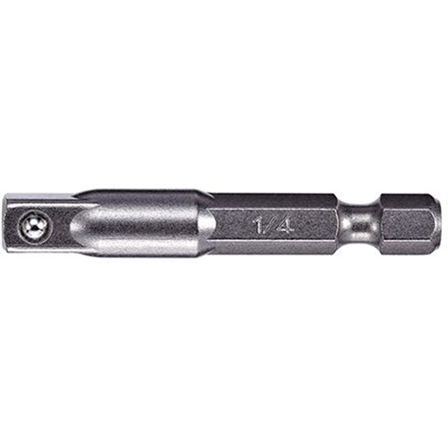 Adapter & Extension, 1/4" Drive Size, 1/4" Male Size, Ball, 6" L Trail Hammer and Bolt