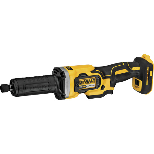 MAX* 1-1/2" Cordless Variable Speed Die Grinder (Tool Only), 1/4" Collet, 20 V, Lithium-Ion Trail Hammer and Bolt