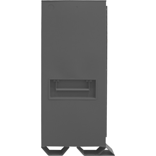 Armoire de rangement avec tablettes pour le chantier, Acier, 47,5 pi³, Gris Trail Hammer and Bolt