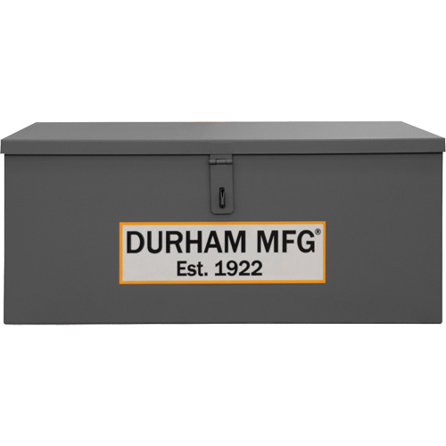Coffre &agrave; outils de chantier pour soudeur, 30-11/16" x 17-3/8" x 12-3/16", Acier, Gris Trail Hammer and Bolt