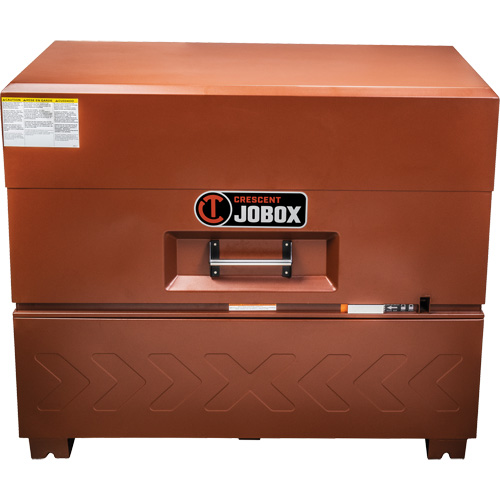 Coffre de style piano Site-Vault, 74" la x 31" p x 64" h, Orange Trail Hammer and Bolt