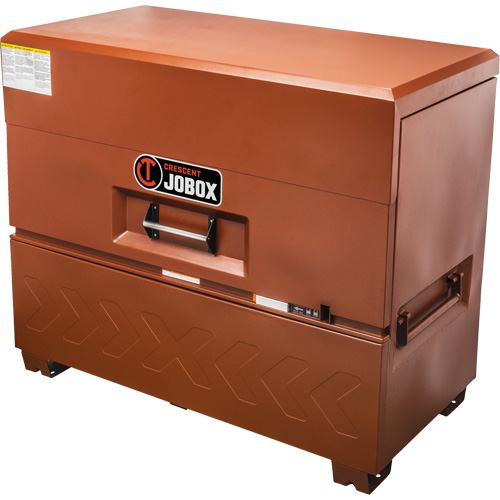 Coffre de style piano Site-Vault, 74" la x 31" p x 64" h, Orange Trail Hammer and Bolt