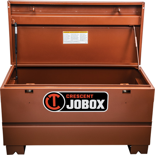 Coffre de chantier de s&eacute;rie Tradesman, 42" x 20" x 22", Acier, Orange Trail Hammer and Bolt