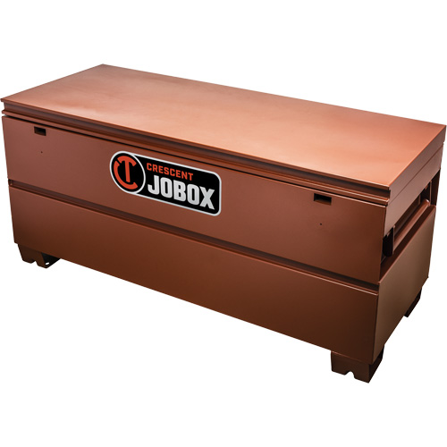 Coffre de chantier de s&eacute;rie Tradesman, 60" x 24" x 27-1/2", Acier, Orange Trail Hammer and Bolt