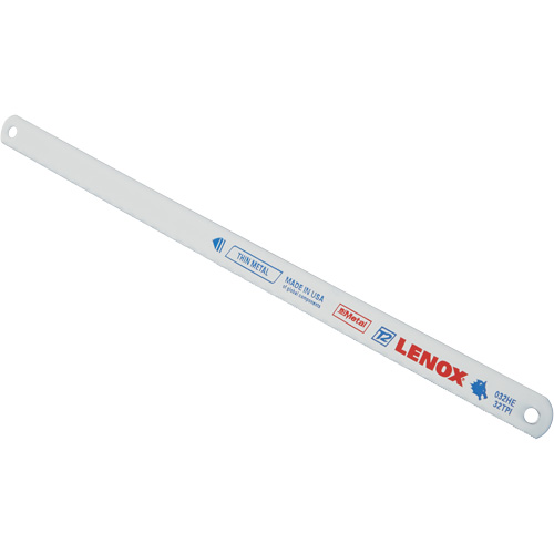 Lame de scie &agrave; m&eacute;taux avec technologie T2, Bim&eacute;tal, 10" lo, 32 dents par pouce Trail Hammer and Bolt