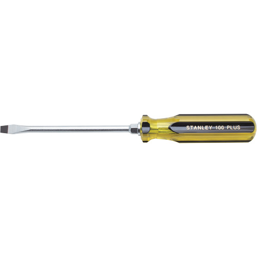 Tournevis pour &eacute;crous &agrave; fente 100 PLUS, Tige de 5/16", Ronde, 11" lo, Prise en Plastique Trail Hammer and Bolt