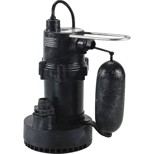 Pompe de puisard de s&eacute;rie 5.5, 35 gal./min, 115 V, 3,5 A, 1/4 CV Trail Hammer and Bolt