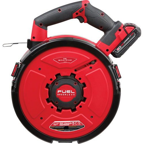 Ensemble de ruban de tirage en acier M18 Fuel Angler de 120 pi Trail Hammer and Bolt