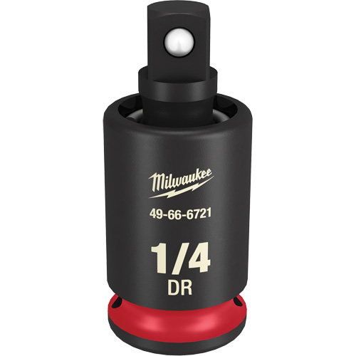 Shockwave Impact Duty Drive Universal Joint, Impact, 1/4" Drive, 1/4" Socket Trail Hammer and Bolt
