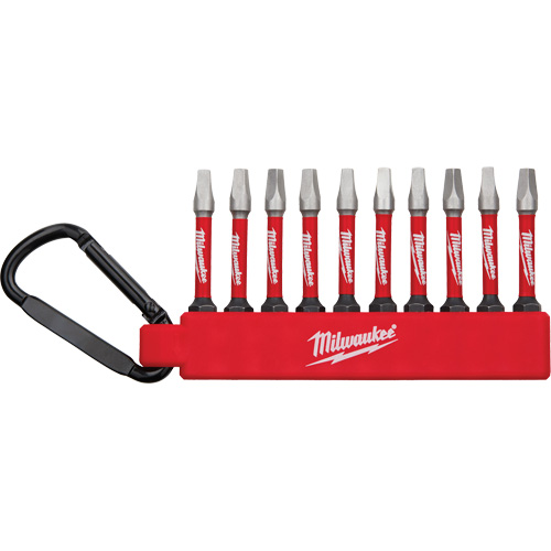 Jeu dembouts pour tournevis &agrave; chocs Shockwave, Carr&eacute;e, #2, Prise 1/4" Trail Hammer and Bolt