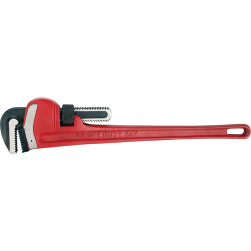 Cl&eacute;s &agrave; tuyaux, Cap des m&acirc;choires 3", Longueur 24", Fini Rev&ecirc;tement en poudre, Prise Ergonomique Trail Hammer and Bolt