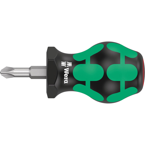 Tournevis de s&eacute;rie courte 350 Phillips, #2, 3-1/8" l, Prise Coussin&eacute;e Trail Hammer and Bolt