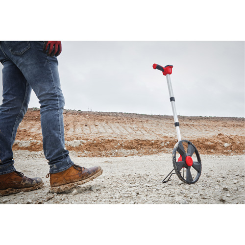 Digital Measuring Wheel, 12"/30 cm, 10000' Range Trail Hammer and Bolt
