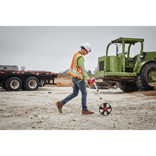 Digital Measuring Wheel, 12"/30 cm, 10000' Range Trail Hammer and Bolt