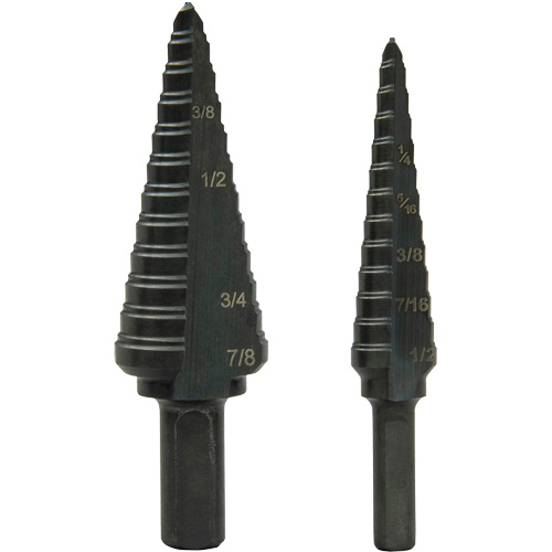 Jeu de fortes &eacute;tag&eacute;s, 1/8"/3/16" - 1/2"/7/8" Trail Hammer and Bolt