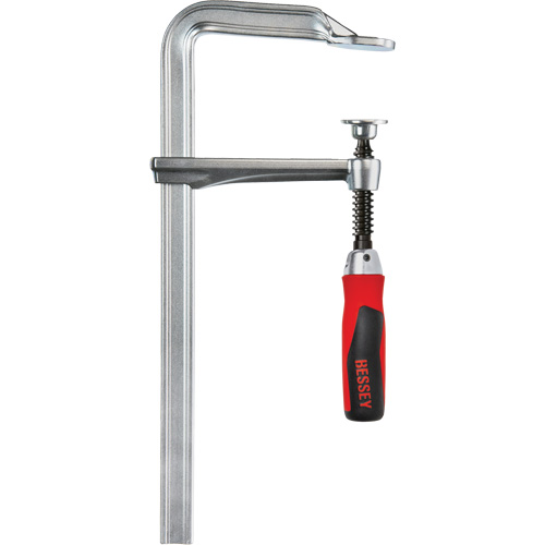 Pivot Handle Clamp, 20" (508 mm) Capacity, 4-3/4" (121 mm) Throat Depth Trail Hammer and Bolt