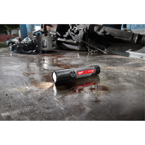 USB Compatible Compact Flashlight, LED, 800 Lumens, Rechargeable Batteries Trail Hammer and Bolt