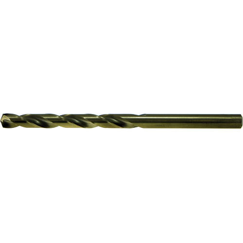 DRILLCO Aircraft Extension Drill Bit, #1, High Speed Cobalt, 2-5/8" Flute, 135° Point Trail Hammer and Bolt