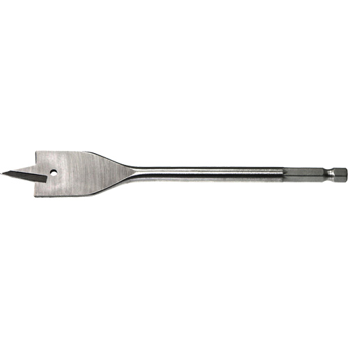 DRILLCO Paddle Bit, 1" Diameter, 6" Length Trail Hammer and Bolt