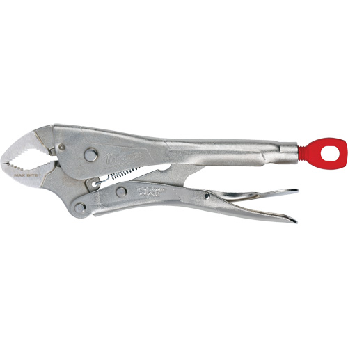 Pince-&eacute;tau Torque Lock MaxBite, Longueur 10", M&acirc;choire courb&eacute;e Trail Hammer and Bolt