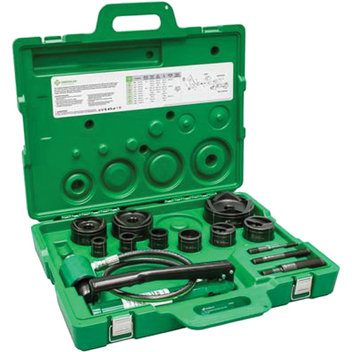 Slug-Buster Hydraulic KO Kit Hand Pump Trail Hammer and Bolt