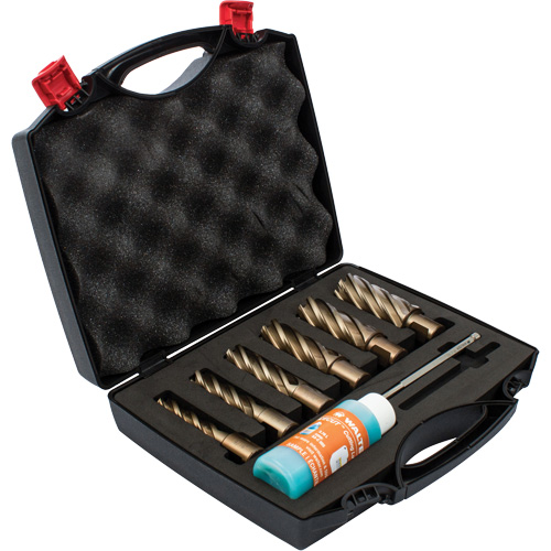SST Core Cut Annular Cutter Kit, Bronze, 2" Depth of Cut, 3/4" Shank Trail Hammer and Bolt