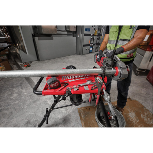 Tr&eacute;pied de nivellement de 6" avec &eacute;tau &agrave; chaîne Trail Hammer and Bolt
