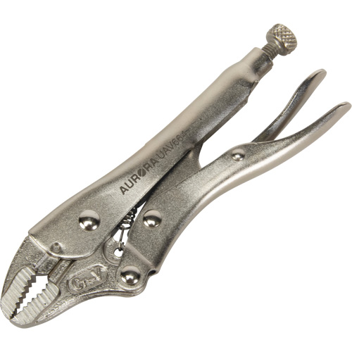 Pince-&eacute;tau avec coupe-fils, Longueur 5", M&acirc;choire courb&eacute;e Trail Hammer and Bolt