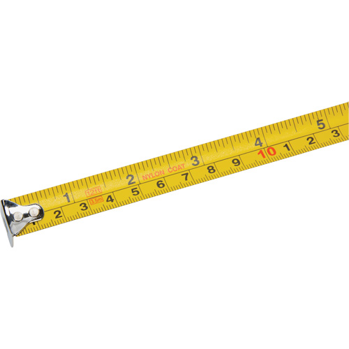Ruban &agrave; mesurer, 5/8" x 12', Marques de goujon Imp&eacute;rial & m&eacute;trique Trail Hammer and Bolt