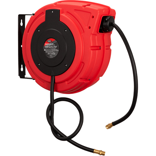 IAR-3850 Retractable Hose Reel, Air/Water, 50', Single Hose, 300 psi Trail Hammer and Bolt