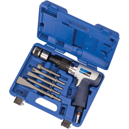 AH200SHD Ensemble de marteau pneumatique de 6 pi&egrave;ces usage tr&egrave;s intensif, 3,7 pi³/min, 1/4" NPT, 2000 coups/min Trail Hammer and Bolt