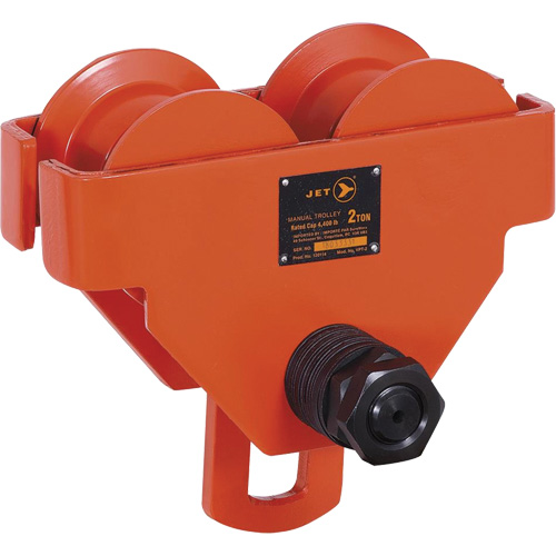 VPT-2 Manual Trolley - VBT Series, 4400 lbs. (2 tons) Trail Hammer and Bolt