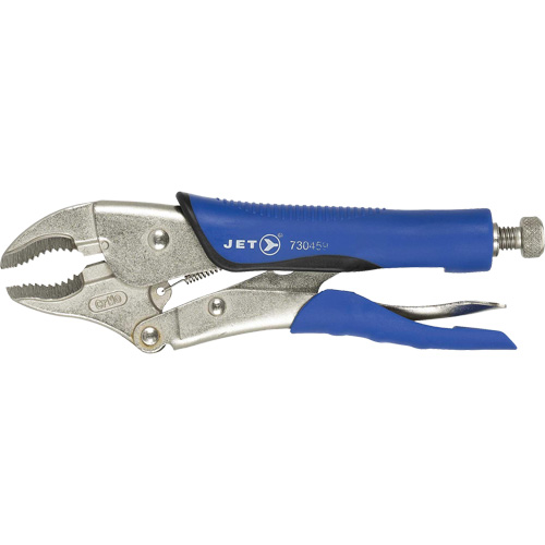 J10WRG Pince-&eacute;taux &agrave; m&acirc;choire courb&eacute;e, Longueur 10", M&acirc;choire courb&eacute;e Trail Hammer and Bolt