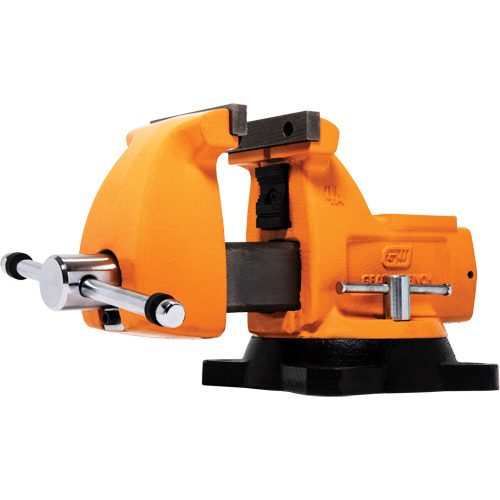&eacute;tau d'&eacute;tabli pour m&eacute;canicien avec enclume, Largeur des m&acirc;choires 4" Trail Hammer and Bolt