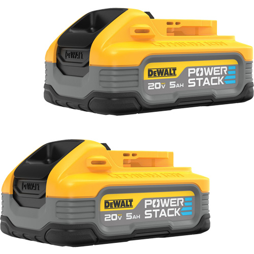 POWERSTACK Battery 2-Pack, Lithium-Ion, 20 V, 5 Ah Trail Hammer and Bolt