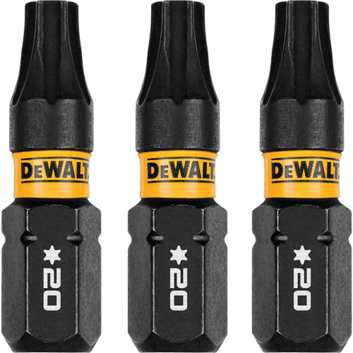 Forets pour tournevis &agrave; chocs FLEXTORQ 3 mcx, Torx, T-20, Prise 1/4" Trail Hammer and Bolt