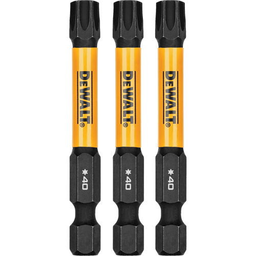 Forets pour tournevis &agrave; chocs FLEXTORQ 3 mcx, Torx, T-40, Prise 1/4" Trail Hammer and Bolt
