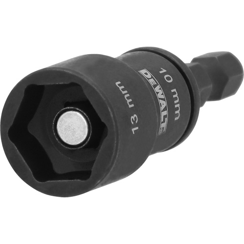 Tourne-&eacute;crou &agrave; double embout d&eacute;tachable FLEXTORQ, 13 mm prise, 4-4/5" lo, Magn&eacute;tique Trail Hammer and Bolt