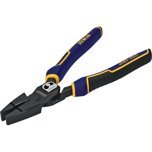 VISE-GRIP&reg; PowerSlot High-Leverage Lineman's Pliers Trail Hammer and Bolt