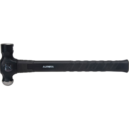 Ball Pein Hammer, 24 oz. Head Weight, Plain Face, Fibreglass Handle Trail Hammer and Bolt