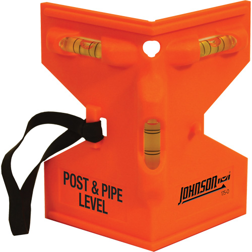 Poteau orange et niveau de tuyau Trail Hammer and Bolt