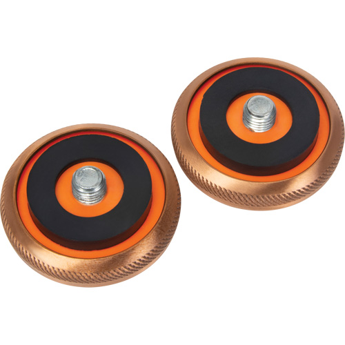Copper End Caps Trail Hammer and Bolt