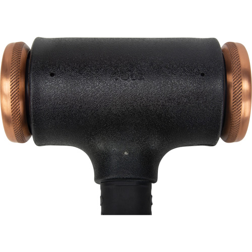 Copper End Caps Trail Hammer and Bolt