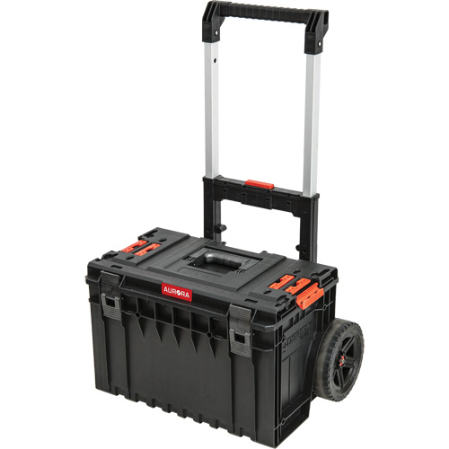 Base roulante boîte &agrave; outils Arx, 25-1/5" x 19" x 26", Noir Trail Hammer and Bolt