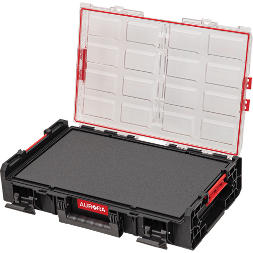 Organisateur tr&egrave;s grand avec cloisons en mousse &agrave; plusieurs couches Arx, 23" x 15-1/5" x 5", Noir Trail Hammer and Bolt