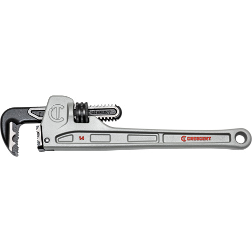 Cl&eacute; &agrave; tuyau &agrave; m&acirc;choires K9, Cap des m&acirc;choires 2-3/8", Longueur 14", Fini Rev&ecirc;tement en poudre, Prise Non-ergonomique Trail Hammer and Bolt