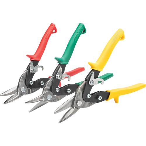 MetalMaster&reg; 3-Piece Compound Action Aviation Snip Set Trail Hammer and Bolt